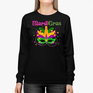 Mardi Gras Shirt Women Men Mardi Gras Kids Mardi Gras Beads Longsleeve Tee 2 3