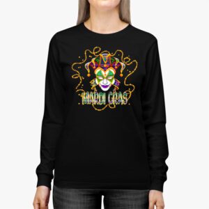 Mardi Gras Shirt Women Men Mardi Gras Kids Mardi Gras Beads Longsleeve Tee 2