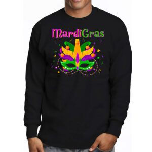 Mardi Gras Shirt Women Men Mardi Gras Kids Mardi Gras Beads Longsleeve Tee 3 3