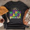 Mardi Gras Shirt Women Men Mardi Gras Kids Mardi Gras Beads Longsleeve Tee