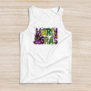 Mardi Gras Shirt Women Men Mardi Gras Kids Mardi Gras Beads Tank Top