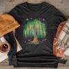 Mardi Gras Tree Beads New Orleans 2024 Festival Womens Longsleeve Tee