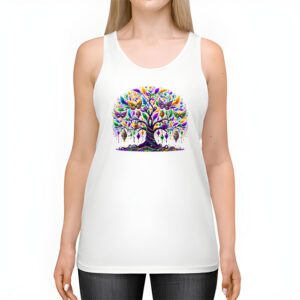 Mardi Gras Tree Beads New Orleans 2024 Festival Womens Tank Top 2