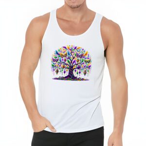 Mardi Gras Tree Beads New Orleans 2024 Festival Womens Tank Top 3