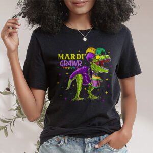 Mardi Grawr T Rex Dino Toddler Kids Mardi Gras Boys Gift T Shirt 1 2