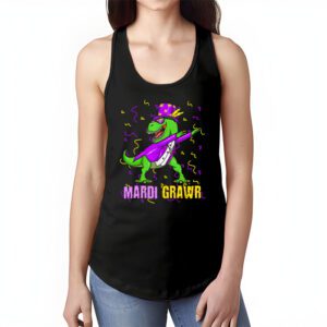 Mardi Grawr T Rex Dino Toddler Kids Mardi Gras Boys Gift Tank Top 1 1