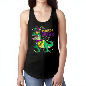 Mardi Grawr T Rex Dino Toddler Kids Mardi Gras Boys Gift Tank Top 1 5