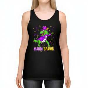 Mardi Grawr T Rex Dino Toddler Kids Mardi Gras Boys Gift Tank Top 2 1