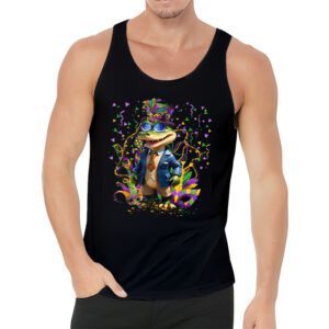 Mardigator Mardi Gras Alligator Costume Men Women Mardi Gras Tank Top 3 1