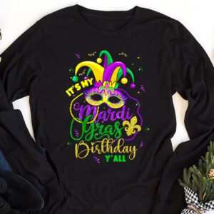 Masquerade Birthday Gift Parade Costume Party Mardi Gras Longsleeve Tee 1 1