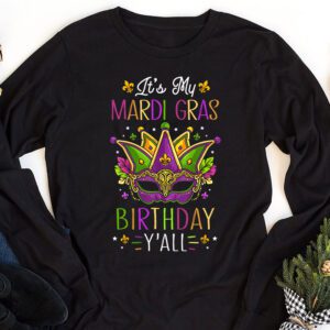 Masquerade Birthday Gift Parade Costume Party Mardi Gras Longsleeve Tee 1 3