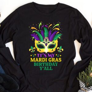 Masquerade Birthday Gift Parade Costume Party Mardi Gras Longsleeve Tee 1 4