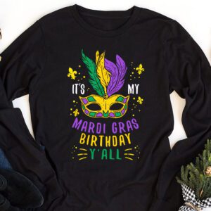 Masquerade Birthday Gift Parade Costume Party Mardi Gras Longsleeve Tee 1 6