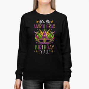 Masquerade Birthday Gift Parade Costume Party Mardi Gras Longsleeve Tee 2 3