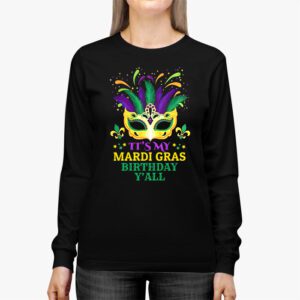 Masquerade Birthday Gift Parade Costume Party Mardi Gras Longsleeve Tee 2 4