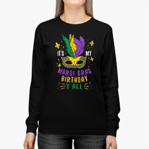 Masquerade Birthday Gift Parade Costume Party Mardi Gras Longsleeve Tee 2 6