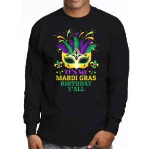 Masquerade Birthday Gift Parade Costume Party Mardi Gras Longsleeve Tee 3 4