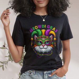 Meowdi Gras Mardi Gras Cat Lover New Orleans Louisiana USA T Shirt 1 3