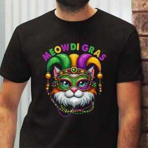 Meowdi Gras Mardi Gras Cat Lover New Orleans Louisiana USA T Shirt 2 3