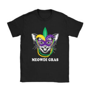 Meowdi Gras Mardi Gras Cat Lover New Orleans Louisiana USA T-Shirt