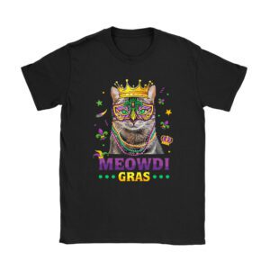 Meowdi Gras Mardi Gras Cat Lover New Orleans Louisiana USA T-Shirt