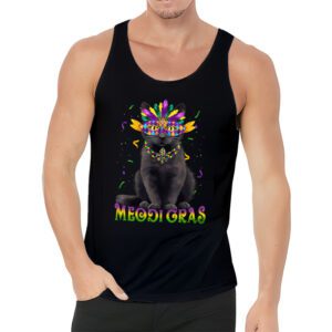 Meowdi Gras Mardi Gras Cat Lover New Orleans Louisiana USA Tank Top 3 1