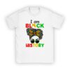 Messy Bun Hair I Am Black History African American Women T-Shirt