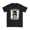Messy Bun Hair I Am Black History African American Women T-Shirt