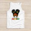 Messy Bun Hair I Am Black History African American Women Tank Top