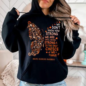 Multiple Sclerosis Awareness Gifts Women Mom Cute Butterfly Hoodie 1 1