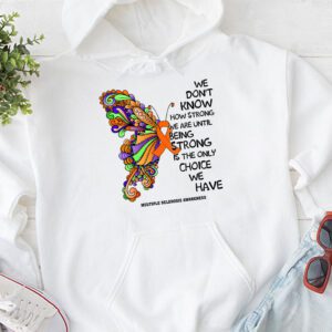 Multiple Sclerosis Awareness Gifts Women Mom Cute Butterfly Hoodie 1 3