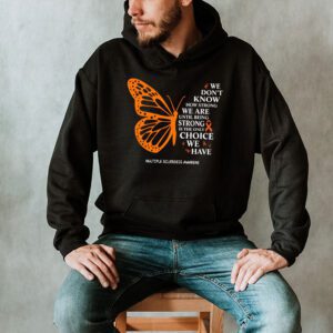 Multiple Sclerosis Awareness Gifts Women Mom Cute Butterfly Hoodie 2 2