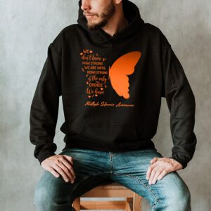 Multiple Sclerosis Awareness Gifts Women Mom Cute Butterfly Hoodie 2 4