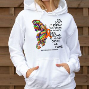 Multiple Sclerosis Awareness Gifts Women Mom Cute Butterfly Hoodie 3 1