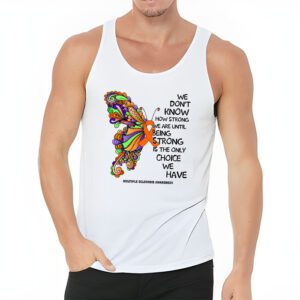 Multiple Sclerosis Awareness Gifts Women Mom Cute Butterfly Tank Top 3 3