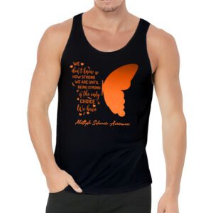 Multiple Sclerosis Awareness Gifts Women Mom Cute Butterfly Tank Top 3 4