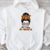 Multiple Sclerosis Awareness Messy Bun MS Warrior Hoodie