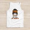Multiple Sclerosis Awareness Messy Bun MS Warrior Tank Top