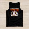 Multiple Sclerosis Warriors Magical Unicorn Orange Ribbon Tank Top