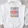 My Favorite Peep Call Me Teacher Groovy Happy Easter Day Hoodie