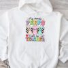 My Favorite Peep Call Me Teacher Groovy Happy Easter Day Hoodie