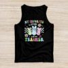 My Favorite Peep Call Me Teacher Groovy Happy Easter Day Tank Top