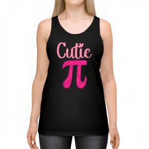 Pi Day Shirt Women Kids Men Toddler Math Teacher Cutie Pi Tank Top 2 1