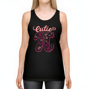 Pi Day Shirt Women Kids Men Toddler Math Teacher Cutie Pi Tank Top 2 3