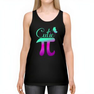 Pi Day Shirt Women Kids Men Toddler Math Teacher Cutie Pi Tank Top 2 4