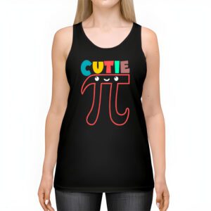 Pi Day Shirt Women Kids Men Toddler Math Teacher Cutie Pi Tank Top 2 5