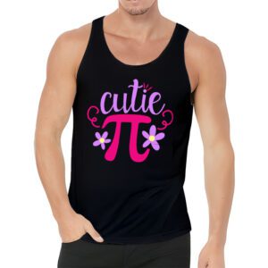 Pi Day Shirt Women Kids Men Toddler Math Teacher Cutie Pi Tank Top 3 2