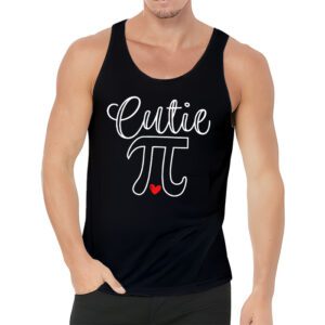 Pi Day Shirt Women Kids Men Toddler Math Teacher Cutie Pi Tank Top 3