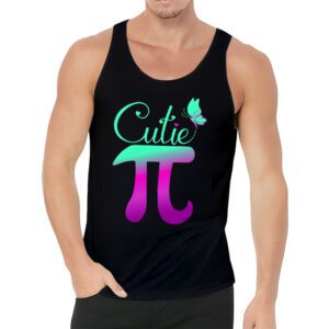 Pi Day Shirt Women Kids Men Toddler Math Teacher Cutie Pi Tank Top 3 4