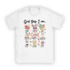 Retro God Says I Am Christian Jesus Happy Easter Day Bunny T-Shirt
